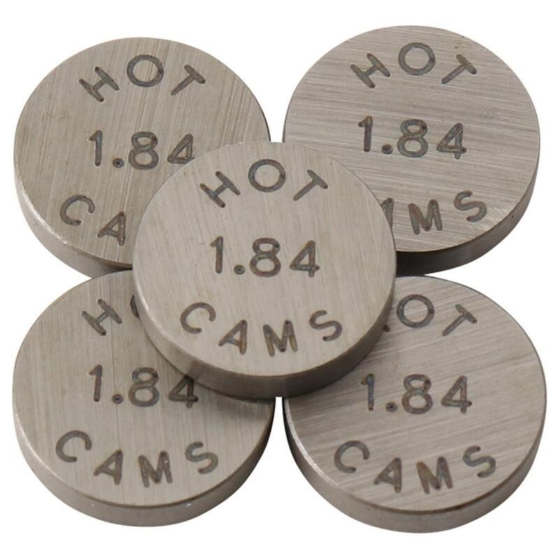 Pastilles de soupape HOT CAMS Ø8,90x1,84mm - jeu de 5