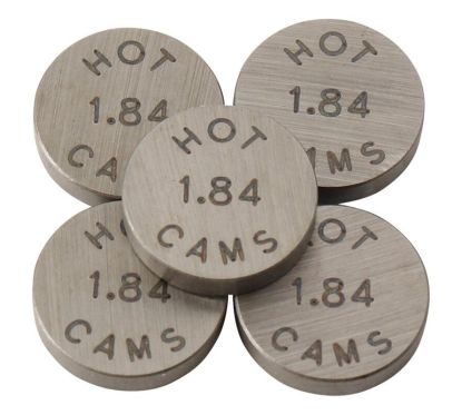 Pastilles de soupape HOT CAMS Ø8,90x1,84mm - jeu de 5