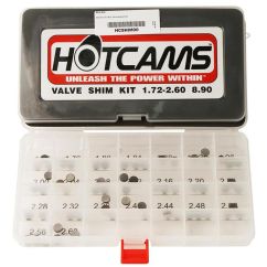 Coffret de pastilles de soupapes HOT CAMS Ø8,90x1,72 to 2,6mm - jeu de 3
