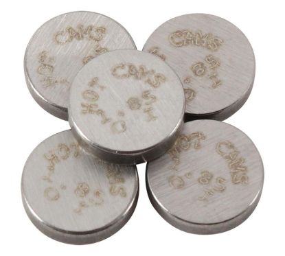 Pastilles de soupape HOT CAMS Ø7,48x1,85mm - jeu de 5