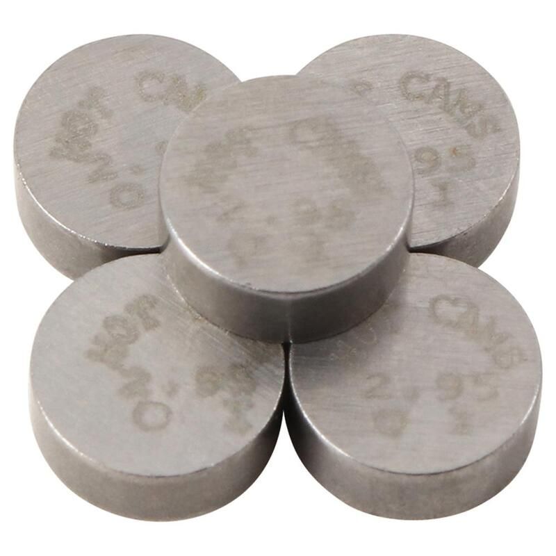 Pastilles de soupape HOT CAMS Ø7,48x2,95mm - jeu de 5