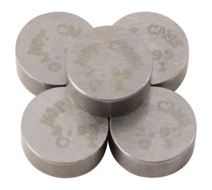 Pastilles de soupape HOT CAMS Ø7,48x2,95mm - jeu de 5
