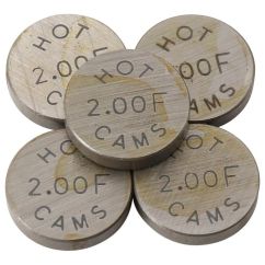 Pastilles de soupape HOT CAMS Ø10,0x2,00mm - jeu de 5