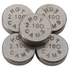 Pastilles de soupape HOT CAMS Ø7,48x2,10mm - jeu de 5