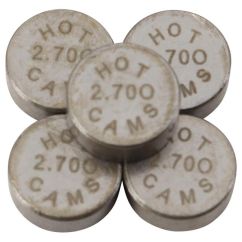 Pastilles de soupape HOT CAMS Ø7,48x2,70mm - jeu de 5