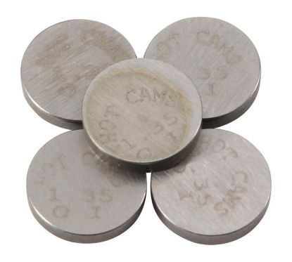 Pastilles de soupape HOT CAMS Ø7,48x1,35mm - jeu de 5