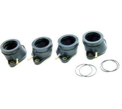 KIT PIPES D'ADMISSION 4PCS POUR FJ1100 1984-85, FJ1200 1986-96 ET XJR1200/1300 1995-01