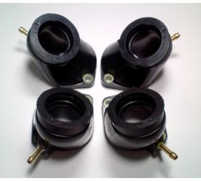 Kit pipes d'admission BIHR 4 pièces