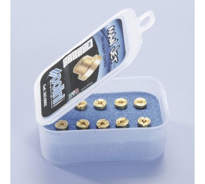 Polini jet pack. 10 jets (Dell'Orto type) of 5 mm, size 60 to 78 (360.0003)
