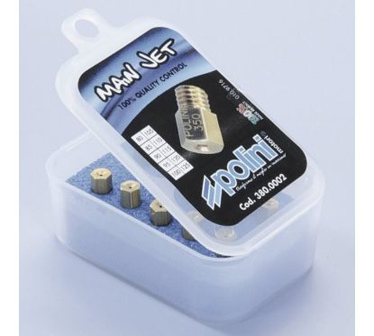Polini main jets pack. 10 jets for Mikuni carburetor, 130/175 (380.0003)