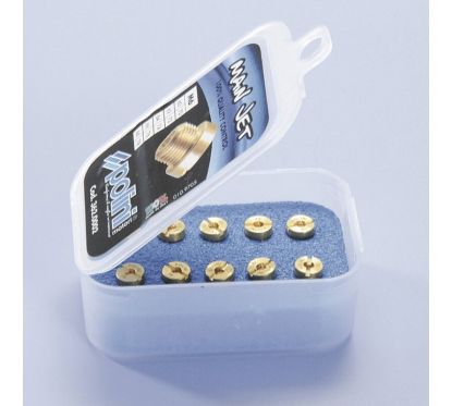 Polini main jet pack. 10 jets (Dell'Orto type) of 5 mm, 80/89 (362.0004)