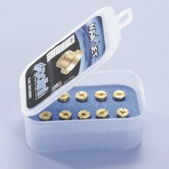 Polini jet pack. 10 jets (Dell'Orto type) of 6 mm, 100/118 (362.0004)