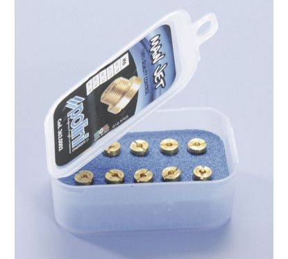 Polini jet pack. 10 jets (Dell'Orto type) of 6 mm, 100/118 (362.0004)