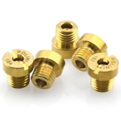 Bag of 5 jets Polini Dell'Orto 6 mm. 100