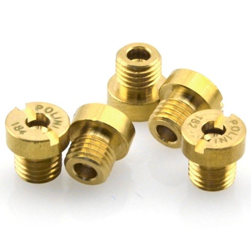 Bag of 5 jets Polini Dell'Orto 6 mm. 100