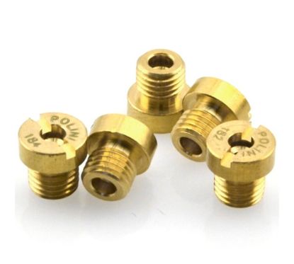 Bag of 5 jets Polini Dell'Orto 6 mm. 104