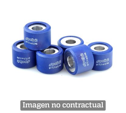 Jeu de galets POLINI 23x18mm 13,7gr