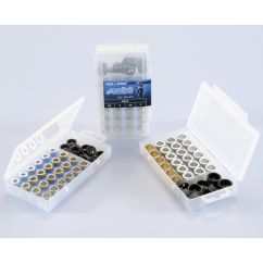 Boîte de galets POLINI 16x13mm 3,5-4-4,5-5gr - 24 pièces