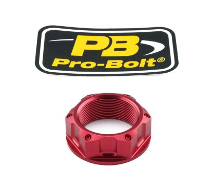 Écrou supérieur de té de fourche en aluminium