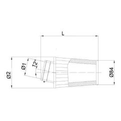 Filtre à air BMC conique Ø65mm - FBSA65-128