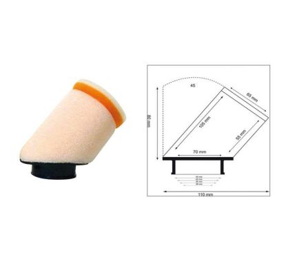 Filtre à air cylindrique TWIN AIR - 158977