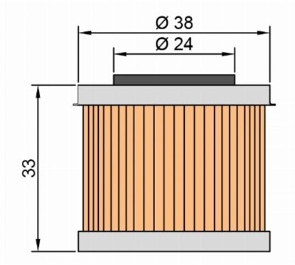 Filtre à huile TWIN AIR - 140003