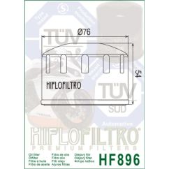 Filtre à huile HIFLOFILTRO - HF896 - Ural Motorcycle 750 (14-19)