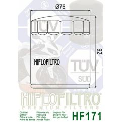 Filtre à huile HIFLOFILTRO Chrome - HF171C