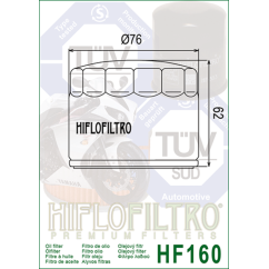Filtre à huile HIFLOFILTRO - HF160