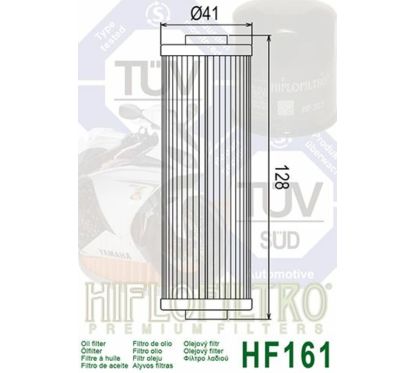 Filtre à huile HIFLOFILTRO - HF161
