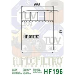 Filtre à huile HIFLOFILTRO - HF196