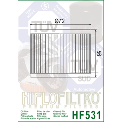 Filtre à huile HIFLOFILTRO - HF531