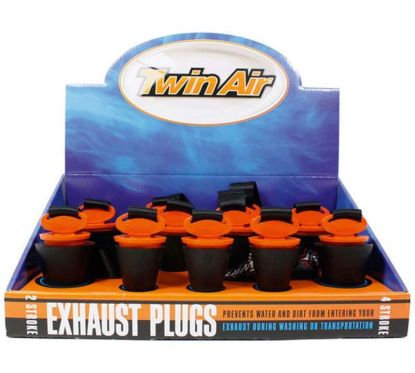 Bouchons de pot d'échappement TWIN AIR Fast Fit - pack 2 & 4 temps