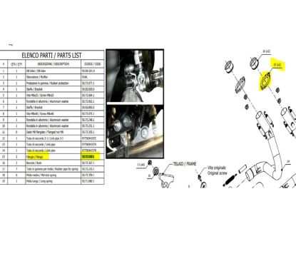 Pièce SAV MIVV bride