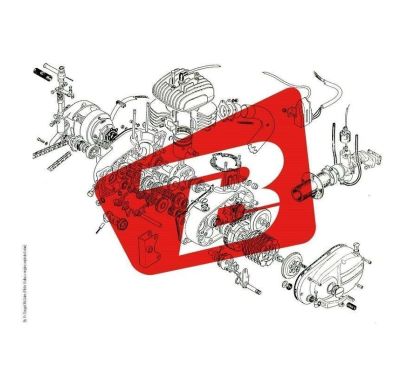 Support d'échappement MIVV pour Delta Race