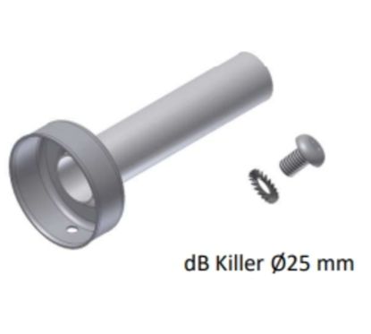 DB Killer MIVV pour silencieux X-M1 Ø25 mm