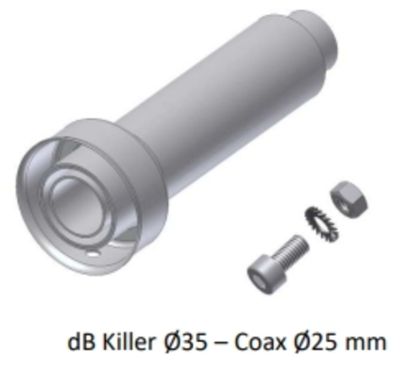 DB Killer MIVV pour silencieux Mover Ø35 mm
