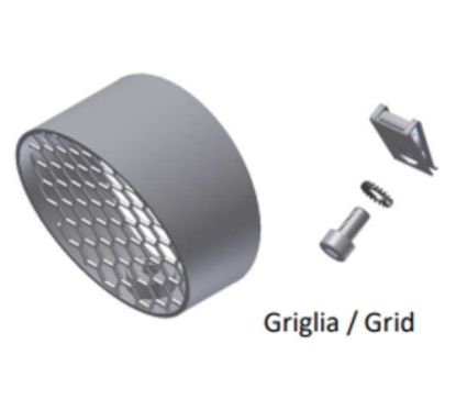 Grille DB Killer MIVV pour silencieux GP Pro Ø76 mm