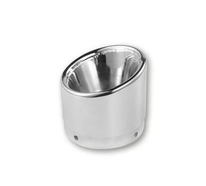 IXIL IRONHEAD Endcap Slashed, Crome Ø112mm