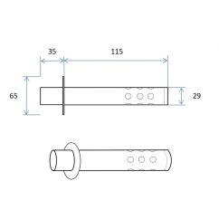 DB-Killer IXIL Conical - avec petit trous - OV15-4
