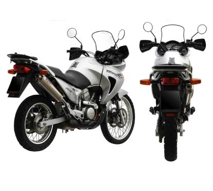 Silencieux MIVV Oval Classic inox Honda XL650V Transalp