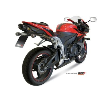 Silencieux MIVV Suono inox/casquette carbone Honda CBR600RR