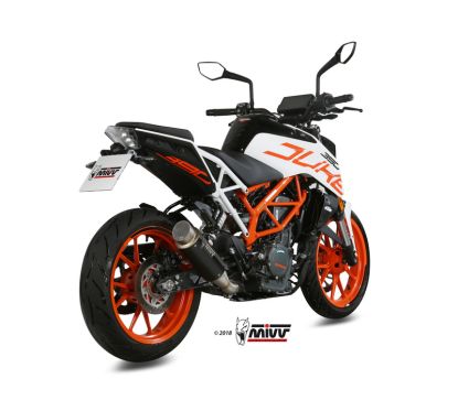 Silencieux MIVV GP Pro inox noir KTM Duke 125/390