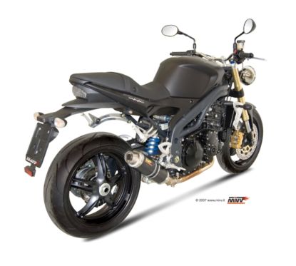 Silencieux MIVV GP carbone  Triumph Speed Triple 1050