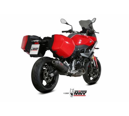 Silencieux MIVV Oval carbone/casquette carbone BMW F900XR