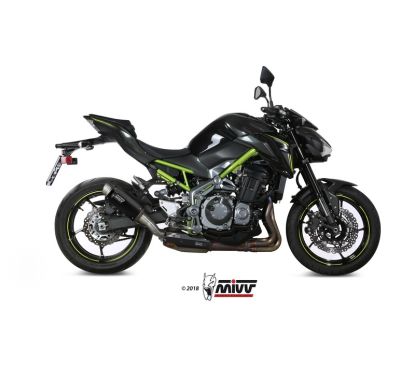 Silencieux MIVV GP-Pro Steel Black/casquette inox Kawasaki Z900