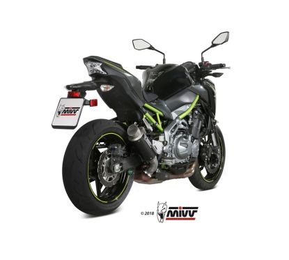 Silencieux MIVV GP-Pro carbone/casquette inox Kawasaki Z900