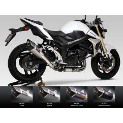 Silencieux YOSHIMURA R-11 Suzuki GSR750 (en Suisse non homologué)