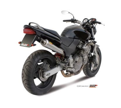 Silencieux MIVV X-Cone inox brossé Honda CB600F Hornet