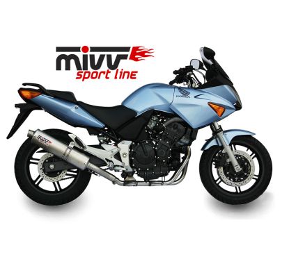 Silencieux MIVV Oval Classic inox Honda CBF600
